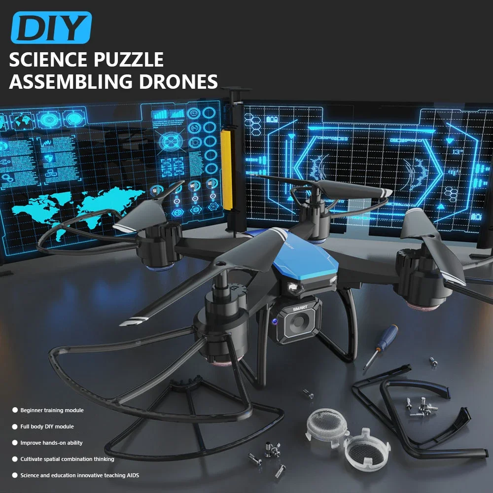 JJRC H108 DIY 教育用組み立てミニドローン イン - Drone Controller Screen のレビューと価格