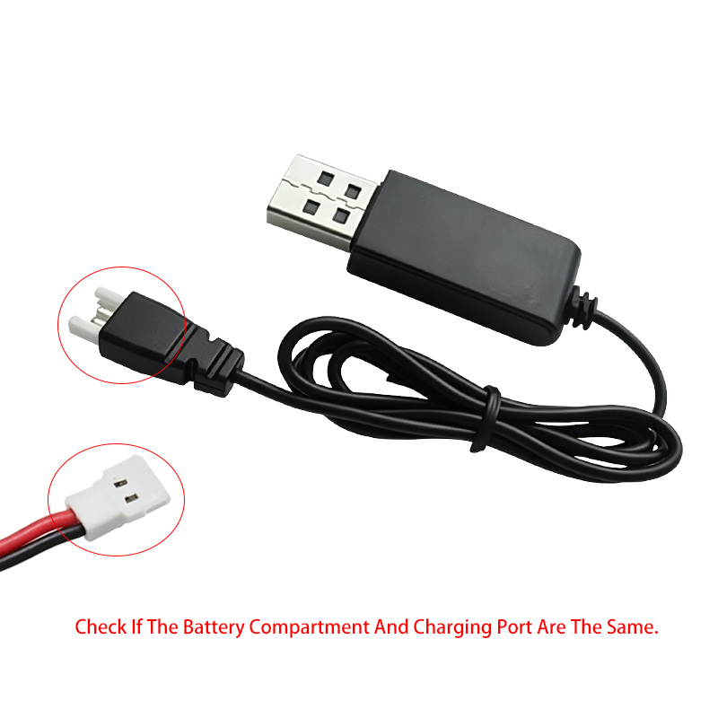 3.7VリチウムポリマーバッテリーUSB充電器、RCドローン - Drone Battery Adapter のレビューと価格